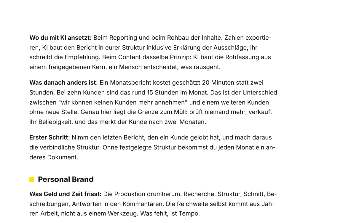 Ausschnitt aus Seite 2 der Vorlage